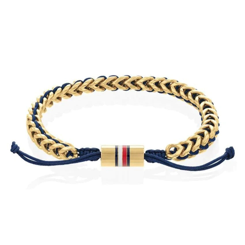 TOMMY HILFIGER gyllt herraarmband