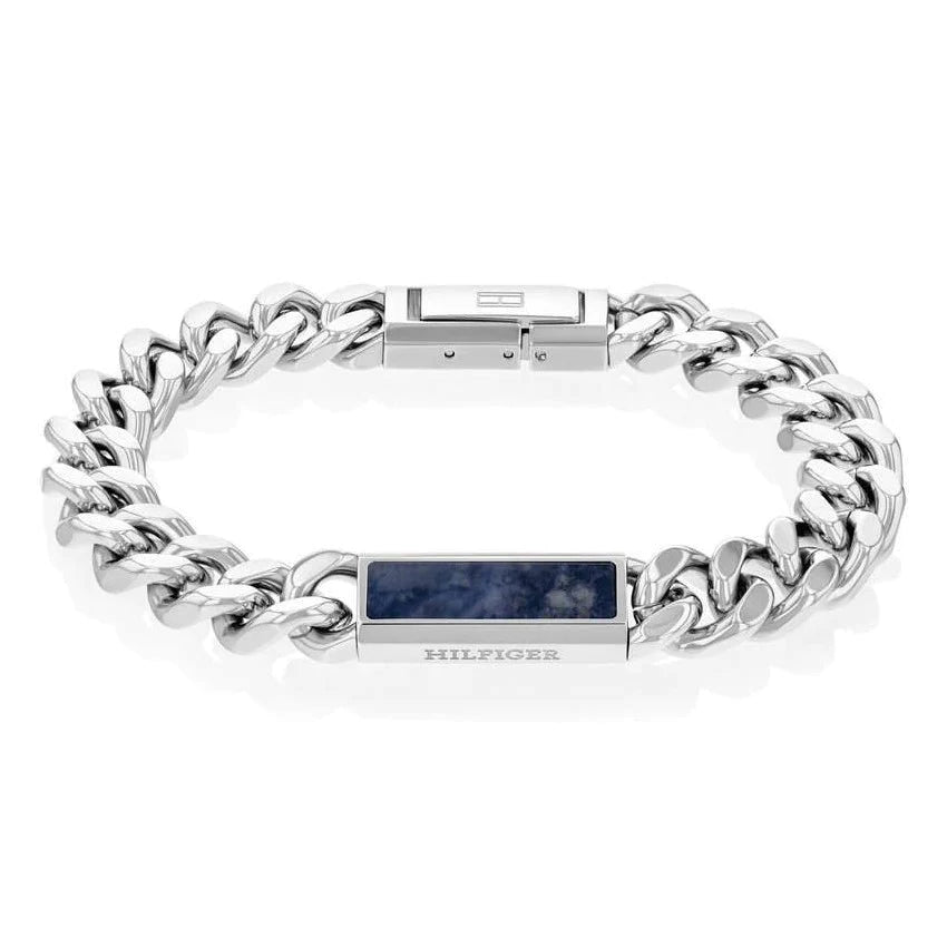 TOMMY HILFIGER Herraarmband með Sodalite