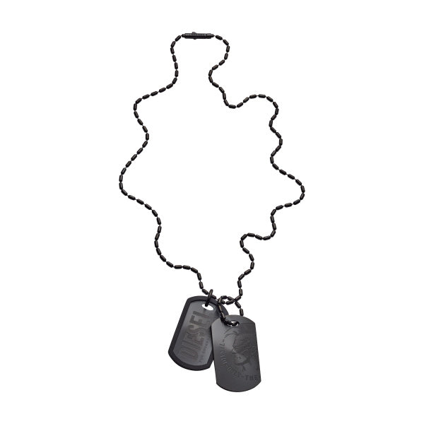 DIESEL Double DogTag herrahálsmen