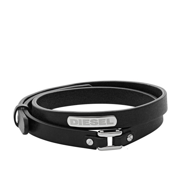 DIESEL Stacked Leðurarmband