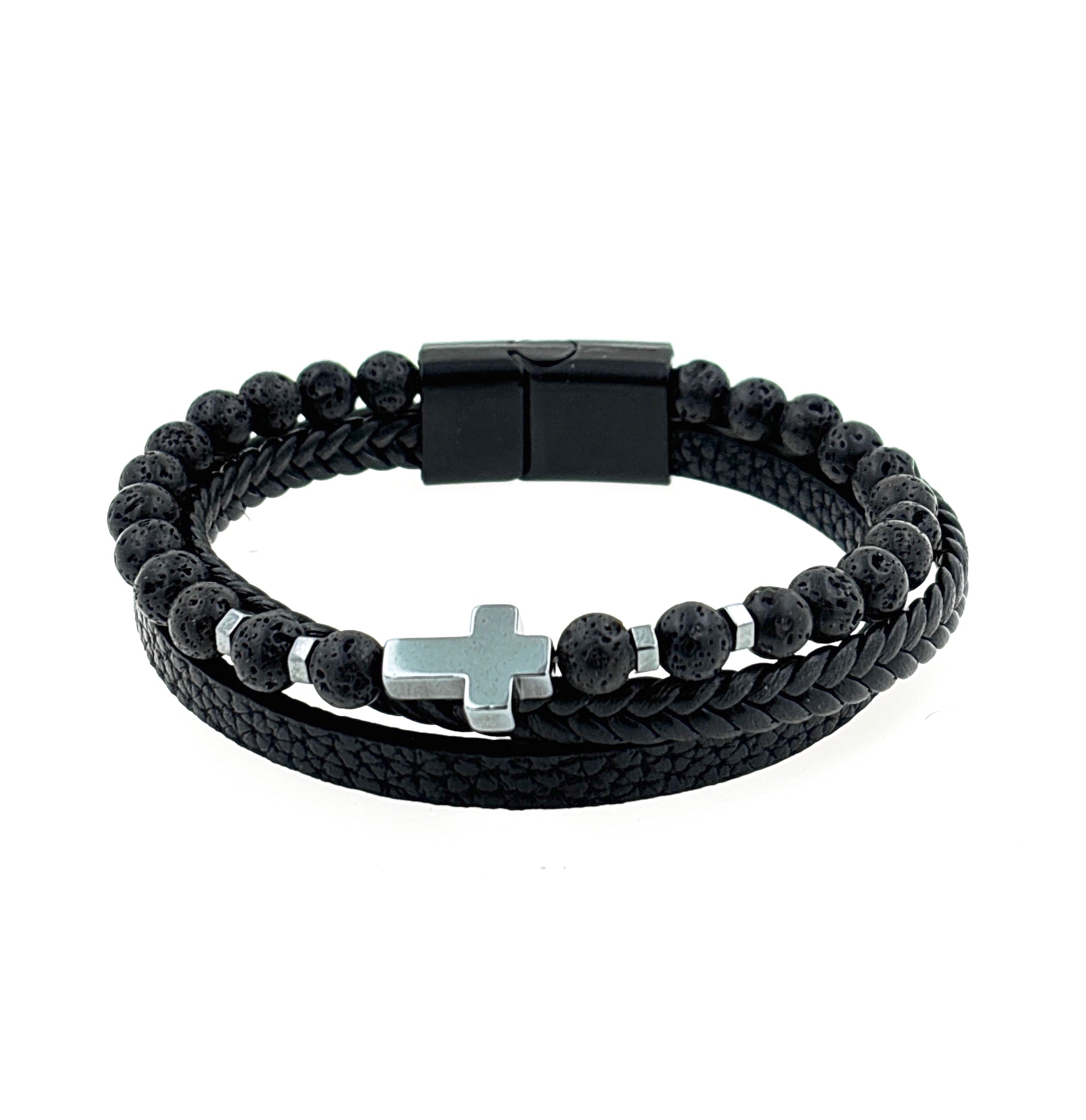 MIRA Spirit herraarmband | Lava