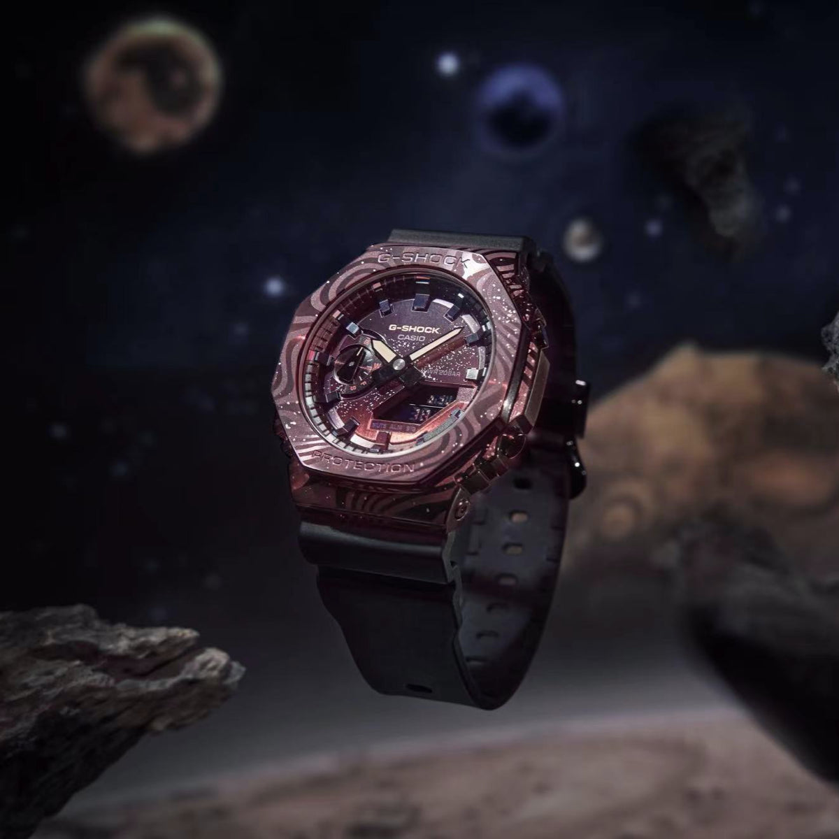 CASIO G-Shock GM-2100MWG-1AER 'CasiOak' Milky Way