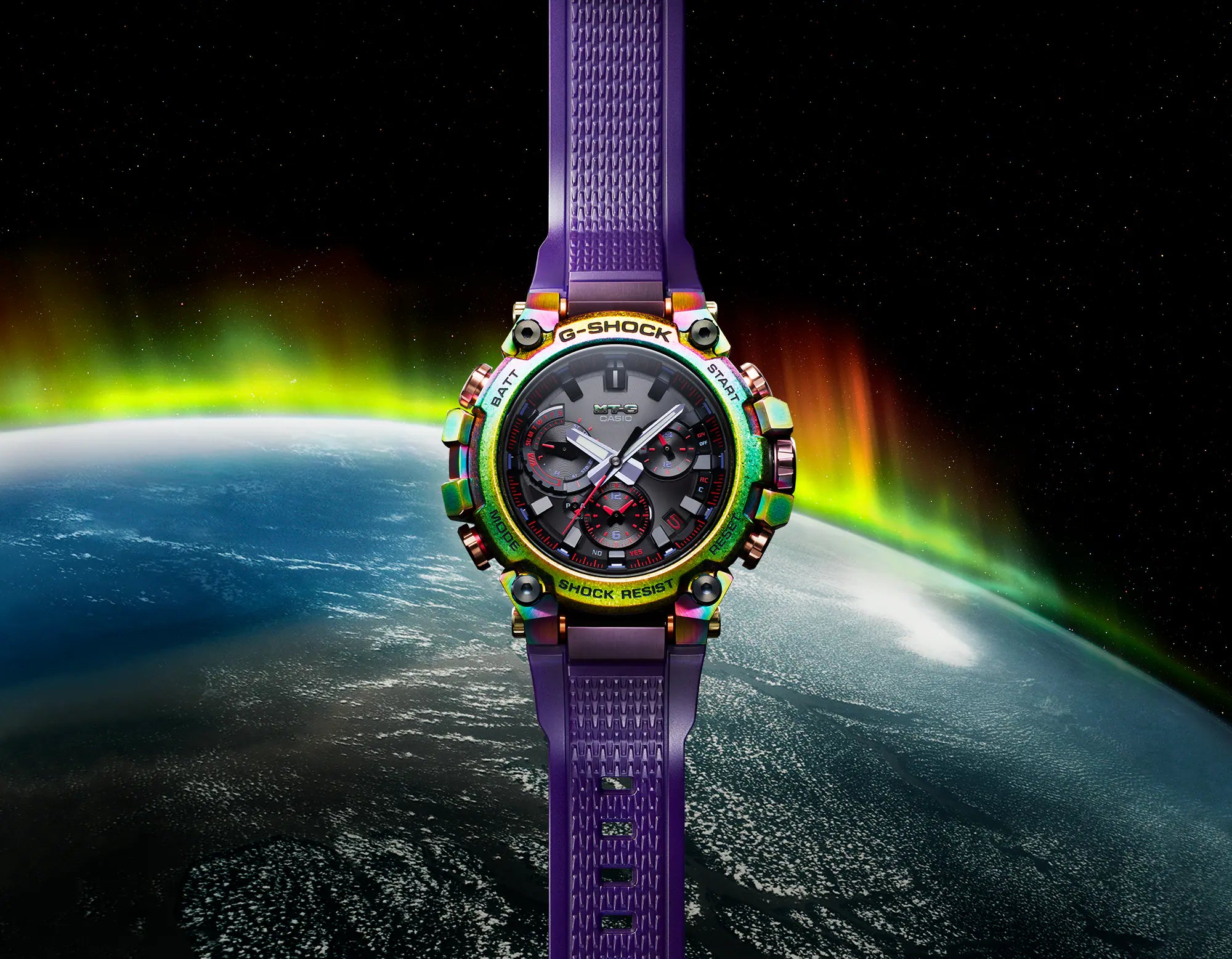 CASIO G-Shock 'Northern Lights' MTG-B3000PRB-1AER Snjallúr