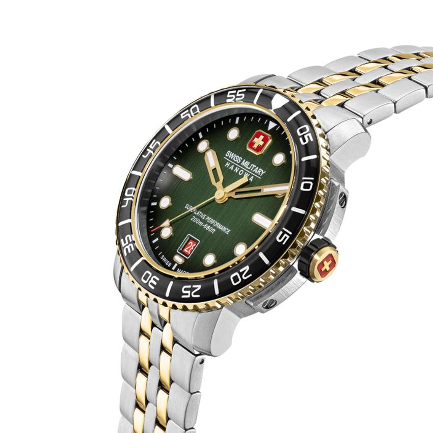 SWISS MILITARY HANOWA Black Marlin 44mm