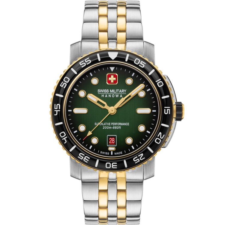 SWISS MILITARY HANOWA Black Marlin 44mm