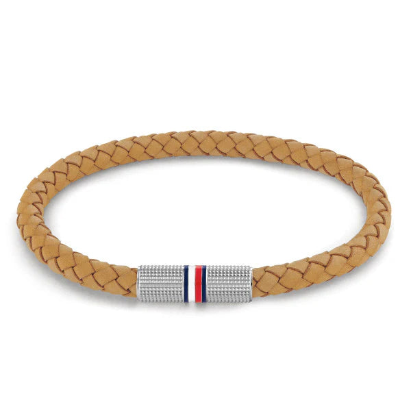 TOMMY HILFIGER Leður herraarmband