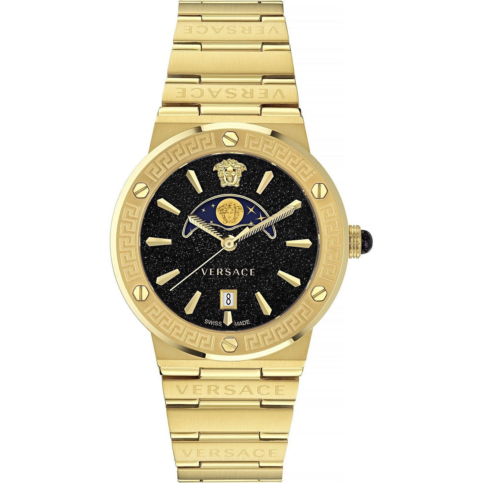 VERSACE Greca Logo Moonphase 38mm