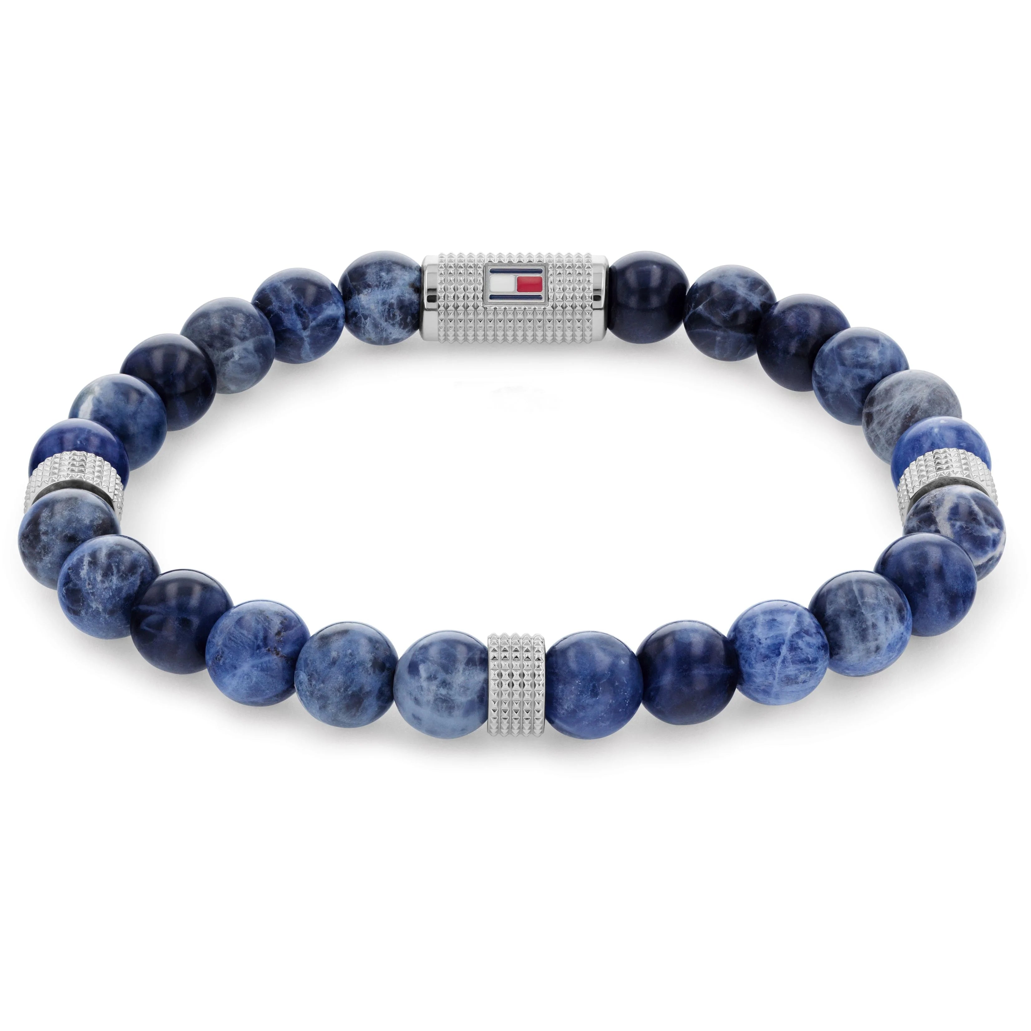 TOMMY HILFIGER Herraarmband með Sodalite steinum