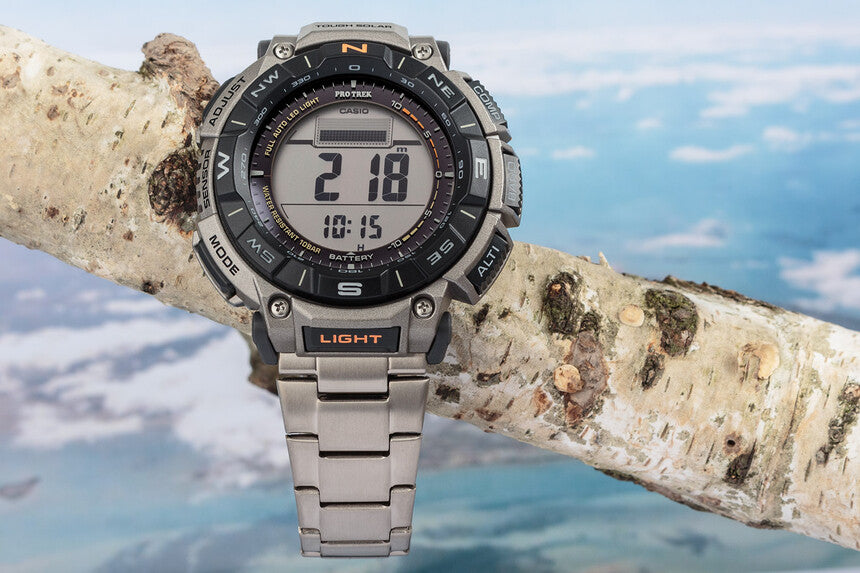 CASIO Pro Trek Titanium PRG-340T-7ER